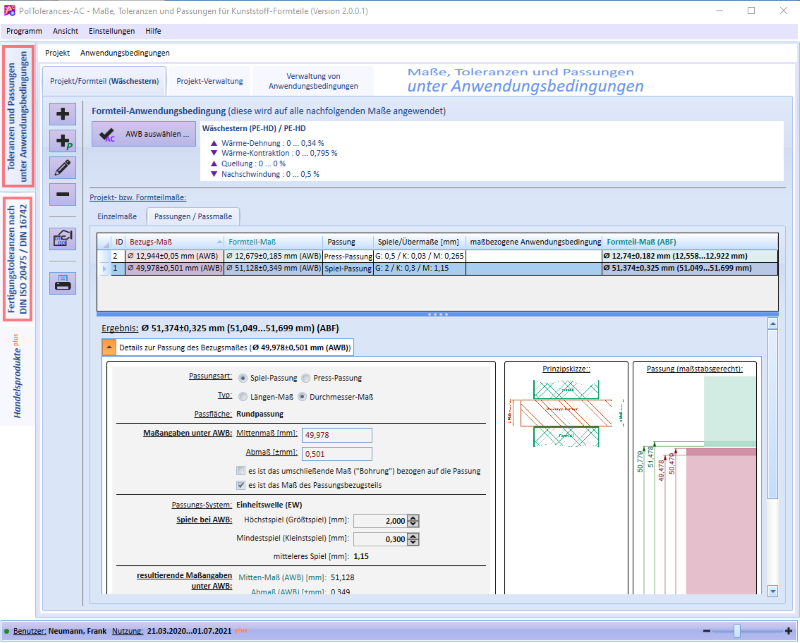 PolTolerances-AC - Version 2.0