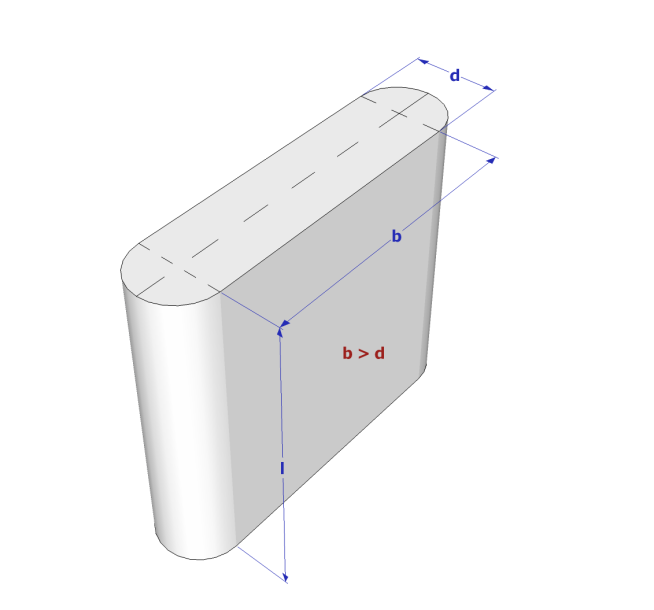 Rounded-corner prism